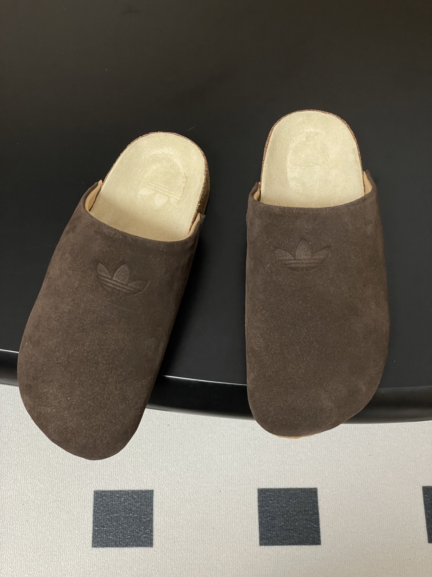 Unknown Adidas 阿迪达斯勃肯鞋 羊毛穆勒鞋 毛毛半拖鞋