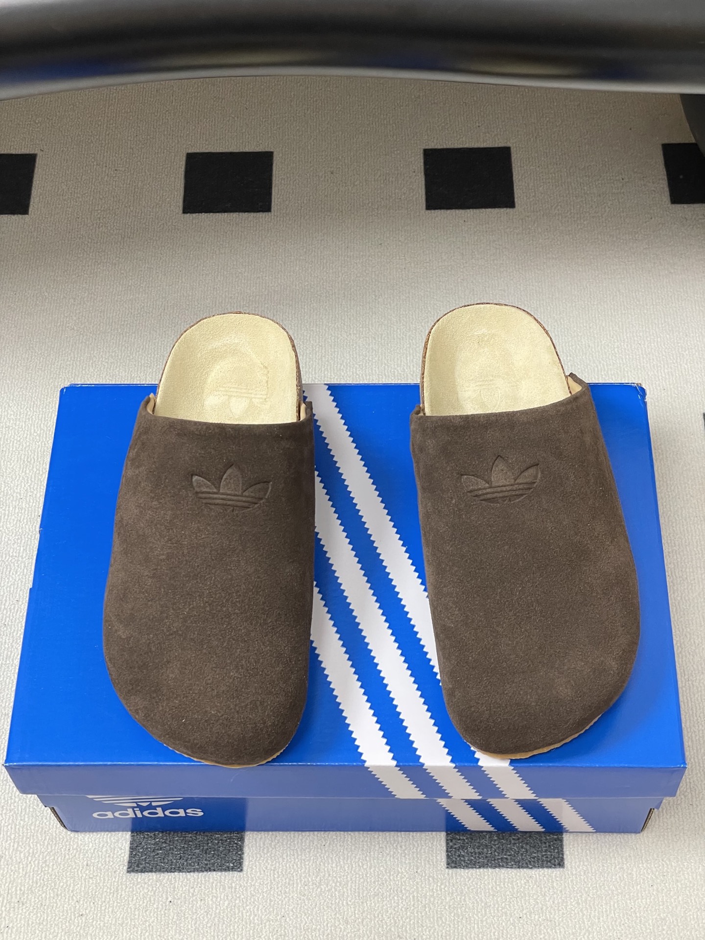 Unknown Adidas 阿迪达斯勃肯鞋 羊毛穆勒鞋 毛毛半拖鞋