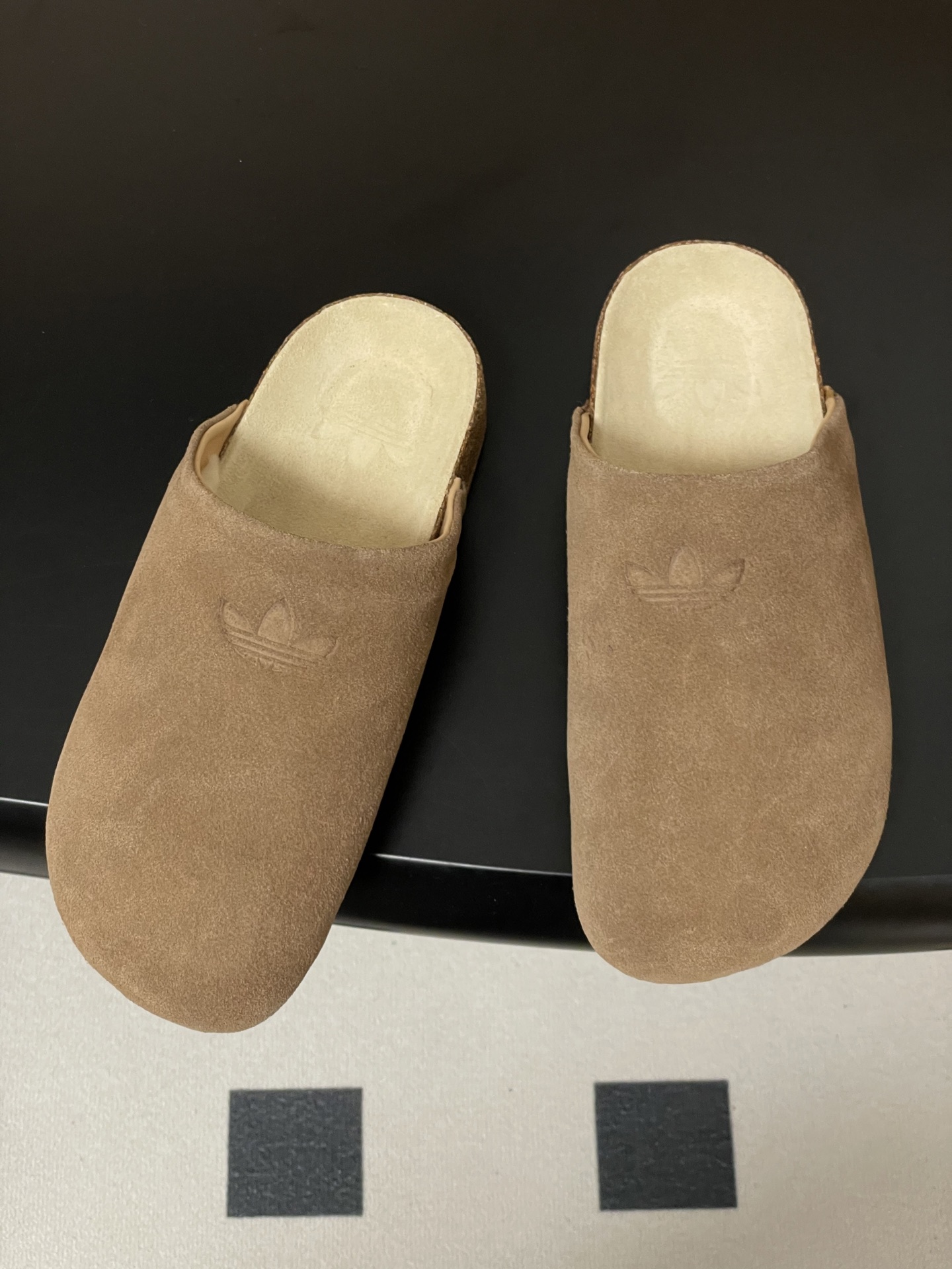 Unknown Adidas 阿迪达斯勃肯鞋 羊毛穆勒鞋 毛毛半拖鞋