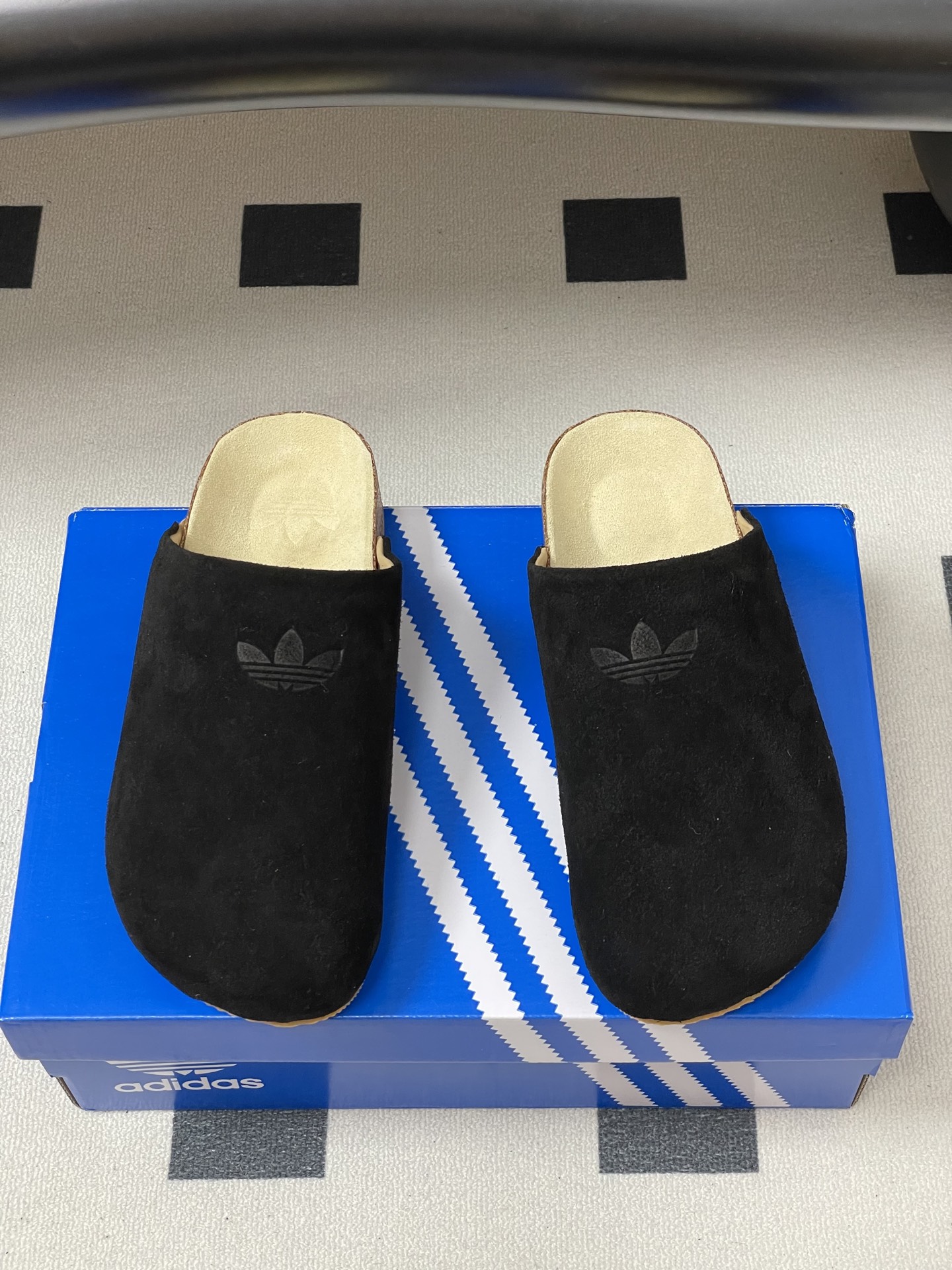 Unknown Adidas 阿迪达斯勃肯鞋 羊毛穆勒鞋 毛毛半拖鞋