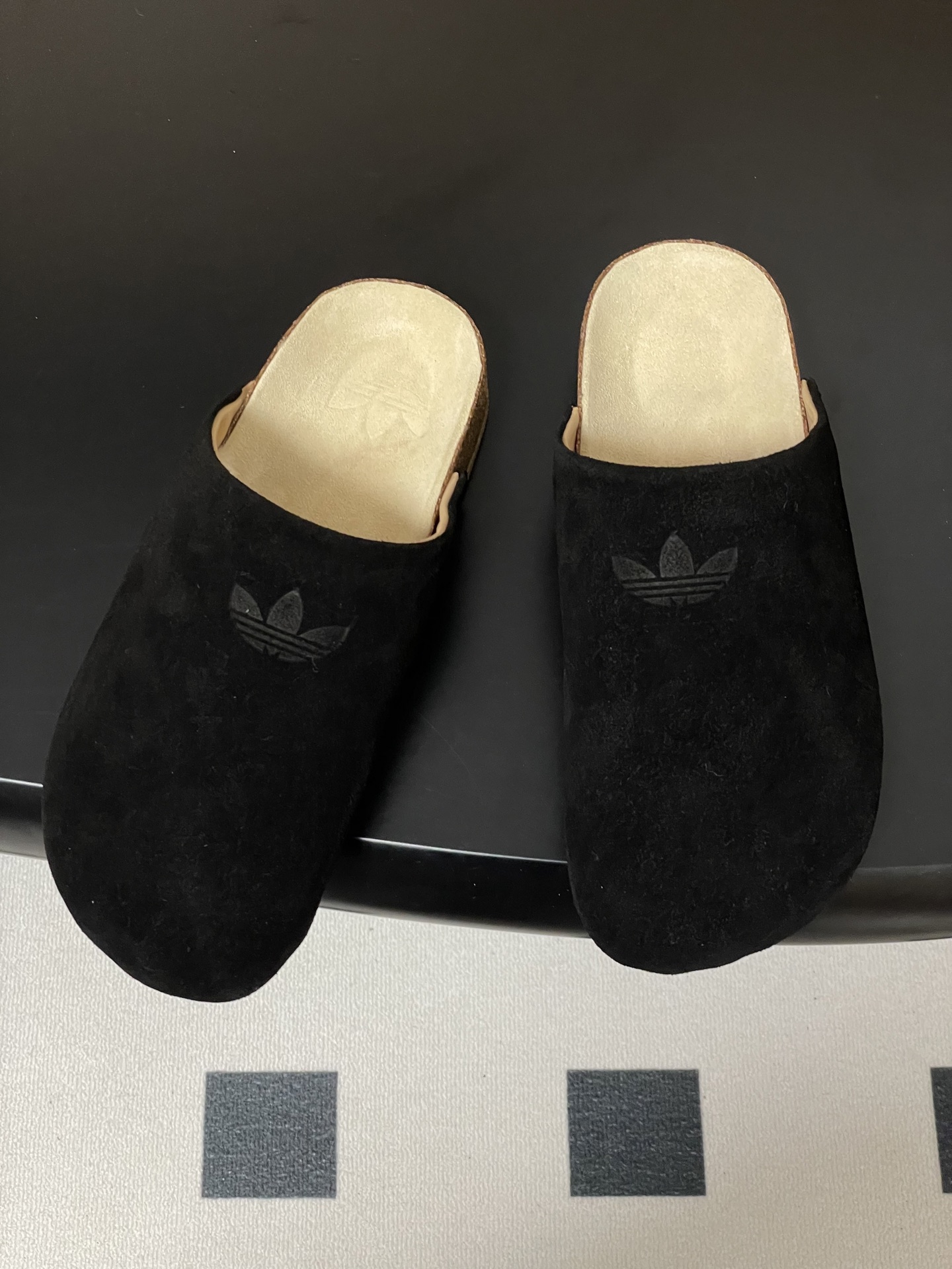 Unknown Adidas 阿迪达斯勃肯鞋 羊毛穆勒鞋 毛毛半拖鞋