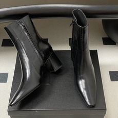 顶级品质 Saint Laurent fw25 new arrival~ YSL圣罗兰秋冬新款侧拉链高跟及踝靴粗跟短靴 顶级品质 Saint Laurent fw25 new arrival~ YSL圣罗兰秋冬新款侧拉链高跟及踝靴粗跟短靴