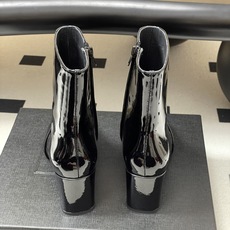 顶级品质 Saint Laurent fw25 new arrival~ YSL圣罗兰秋冬新款侧拉链高跟及踝靴粗跟短靴 顶级品质 Saint Laurent fw25 new arrival~ YSL圣罗兰秋冬新款侧拉链高跟及踝靴粗跟短靴