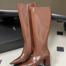 顶级品质 Saint Laurent fw25 new arrival~ YSL圣罗兰秋冬新款侧拉高跟长靴粗跟亮面高靴 顶级品质 Saint Laurent fw25 new arrival~ YSL圣罗兰秋冬新款侧拉高跟长靴粗跟亮面高靴