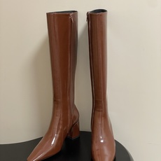 顶级品质 Saint Laurent fw25 new arrival~ YSL圣罗兰秋冬新款侧拉高跟长靴粗跟亮面高靴 顶级品质 Saint Laurent fw25 new arrival~ YSL圣罗兰秋冬新款侧拉高跟长靴粗跟亮面高靴