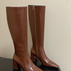 顶级品质 Saint Laurent fw25 new arrival~ YSL圣罗兰秋冬新款侧拉高跟长靴粗跟亮面高靴 顶级品质 Saint Laurent fw25 new arrival~ YSL圣罗兰秋冬新款侧拉高跟长靴粗跟亮面高靴