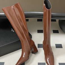 顶级品质 Saint Laurent fw25 new arrival~ YSL圣罗兰秋冬新款侧拉高跟长靴粗跟亮面高靴 顶级品质 Saint Laurent fw25 new arrival~ YSL圣罗兰秋冬新款侧拉高跟长靴粗跟亮面高靴
