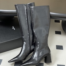 顶级品质 Saint Laurent fw25 new arrival~ YSL圣罗兰秋冬新款侧拉高跟长靴粗跟亮面高靴 顶级品质 Saint Laurent fw25 new arrival~ YSL圣罗兰秋冬新款侧拉高跟长靴粗跟亮面高靴