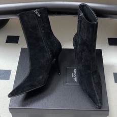顶级品质 Saint Laurent fw25 new arrival~ YSL圣罗兰秋冬新款侧拉链高跟及踝靴尖头细跟短 顶级品质 Saint Laurent fw25 new arrival~ YSL圣罗兰秋冬新款侧拉链高跟及踝靴尖头细跟短