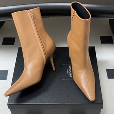 顶级品质 Saint Laurent fw25 new arrival~ YSL圣罗兰秋冬新款侧拉链高跟及踝靴尖头细跟短 顶级品质 Saint Laurent fw25 new arrival~ YSL圣罗兰秋冬新款侧拉链高跟及踝靴尖头细跟短