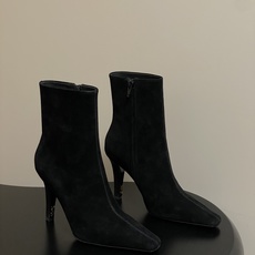 顶级品质 Saint Laurent fw25 new arrival~ YSL圣罗兰秋冬新款侧拉链高跟及踝靴锥形跟短靴 顶级品质 Saint Laurent fw25 new arrival~ YSL圣罗兰秋冬新款侧拉链高跟及踝靴锥形跟短靴