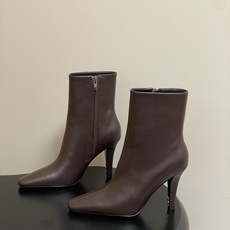 顶级品质 Saint Laurent fw25 new arrival~ YSL圣罗兰秋冬新款侧拉链高跟及踝靴锥形跟短靴 顶级品质 Saint Laurent fw25 new arrival~ YSL圣罗兰秋冬新款侧拉链高跟及踝靴锥形跟短靴