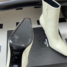 顶级品质 Saint Laurent fw25 new arrival~ YSL圣罗兰秋冬新款侧拉链高跟及踝靴锥形跟短靴 顶级品质 Saint Laurent fw25 new arrival~ YSL圣罗兰秋冬新款侧拉链高跟及踝靴锥形跟短靴