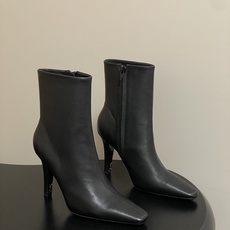 顶级品质 Saint Laurent fw25 new arrival~ YSL圣罗兰秋冬新款侧拉链高跟及踝靴锥形跟短靴 顶级品质 Saint Laurent fw25 new arrival~ YSL圣罗兰秋冬新款侧拉链高跟及踝靴锥形跟短靴