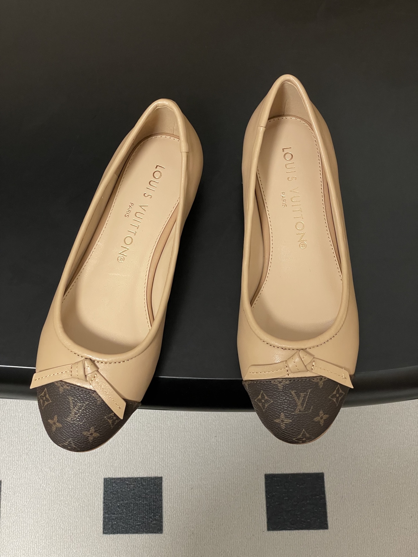 -26Ss春季新款Louis Vuitton LV X TM DARLING 村上隆联名老花芭蕾舞鞋蝴蝶