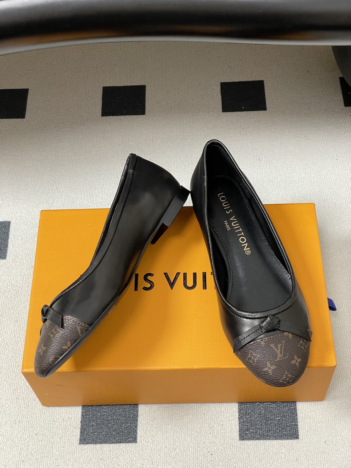 -26Ss春季新款Louis Vuitton LV X TM DARLING 村上隆联名老花芭蕾舞鞋蝴蝶