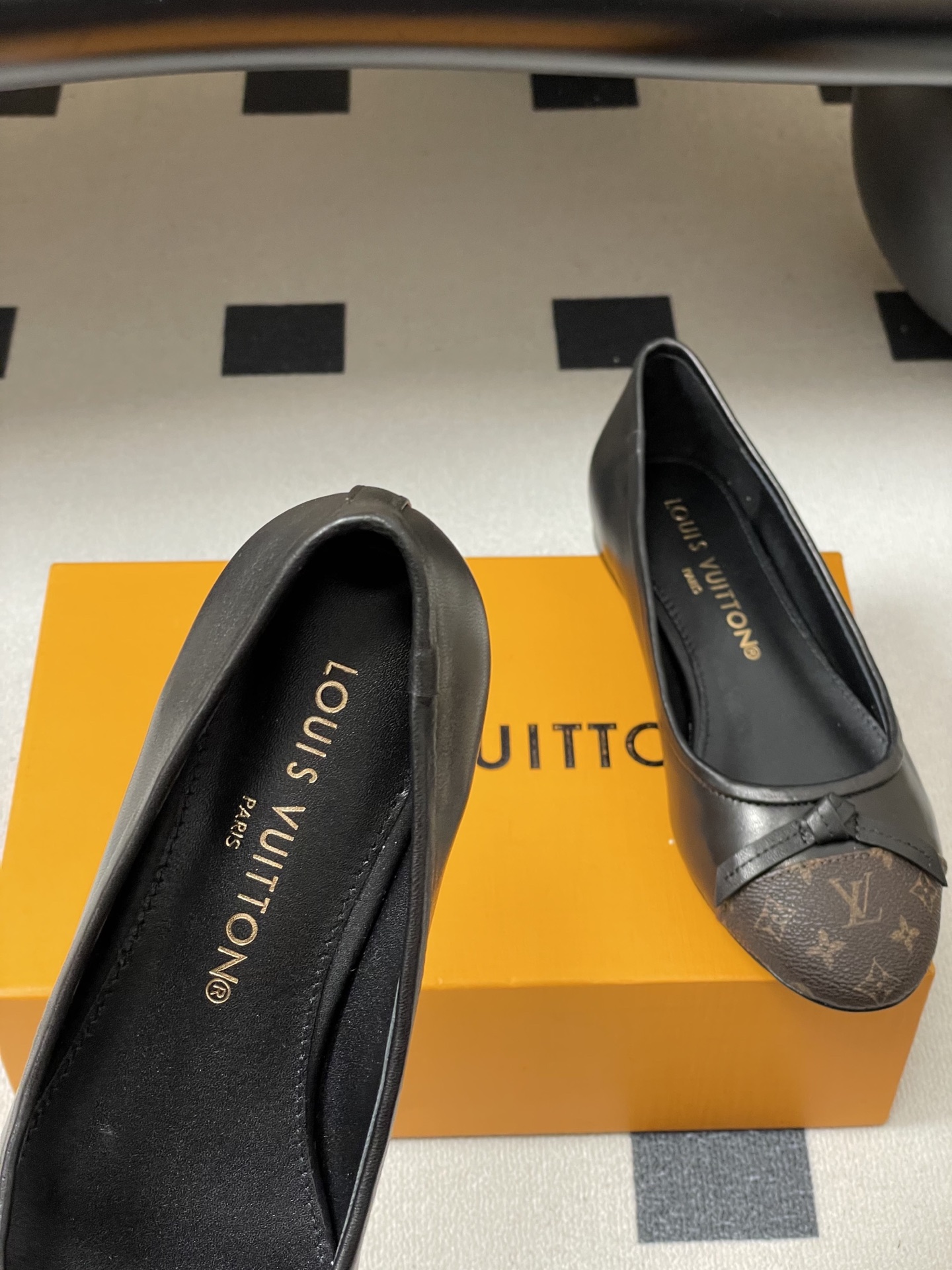 -26Ss春季新款Louis Vuitton LV X TM DARLING 村上隆联名老花芭蕾舞鞋蝴蝶