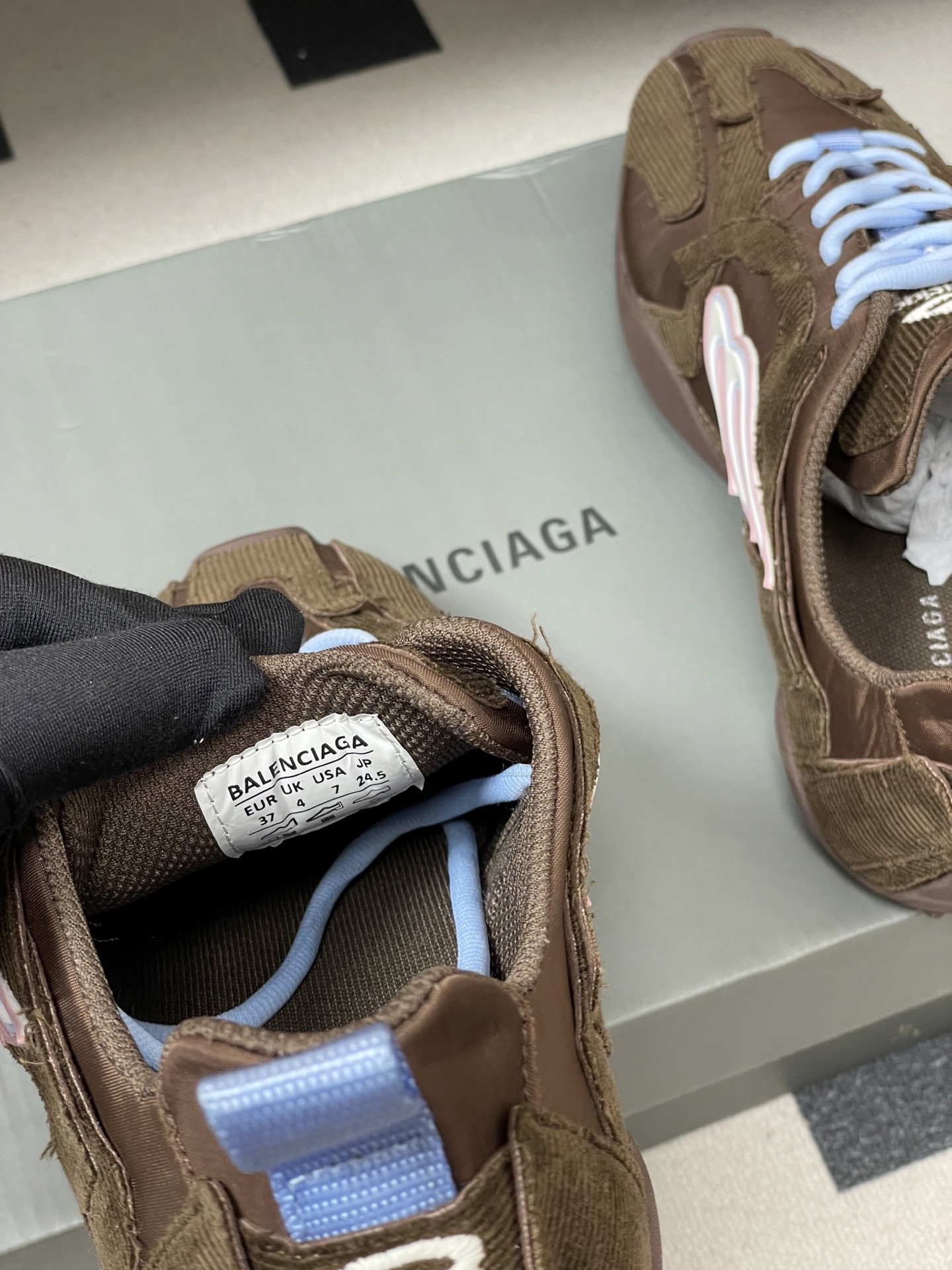 -26Ss早春新款Balenciaga巴黎世家Monday Ultra 复古球鞋 系带运动鞋休闲鞋 巴黎