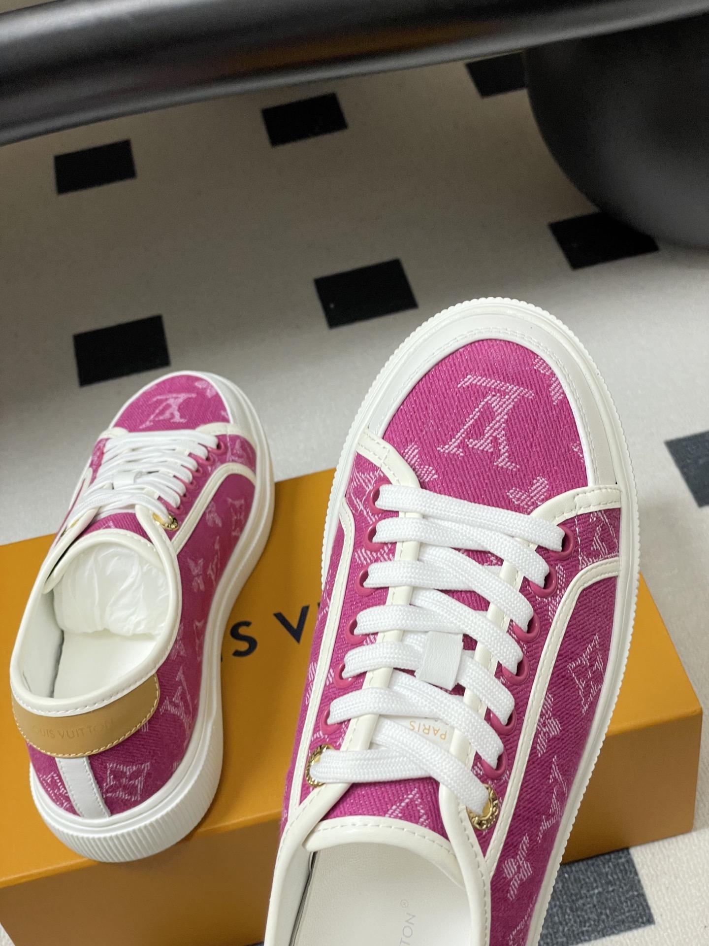 -（配高档飞机盒✈️）2026春夏新款 LOUIS VUITTON 路易威登 Lv Lagoon运动鞋系