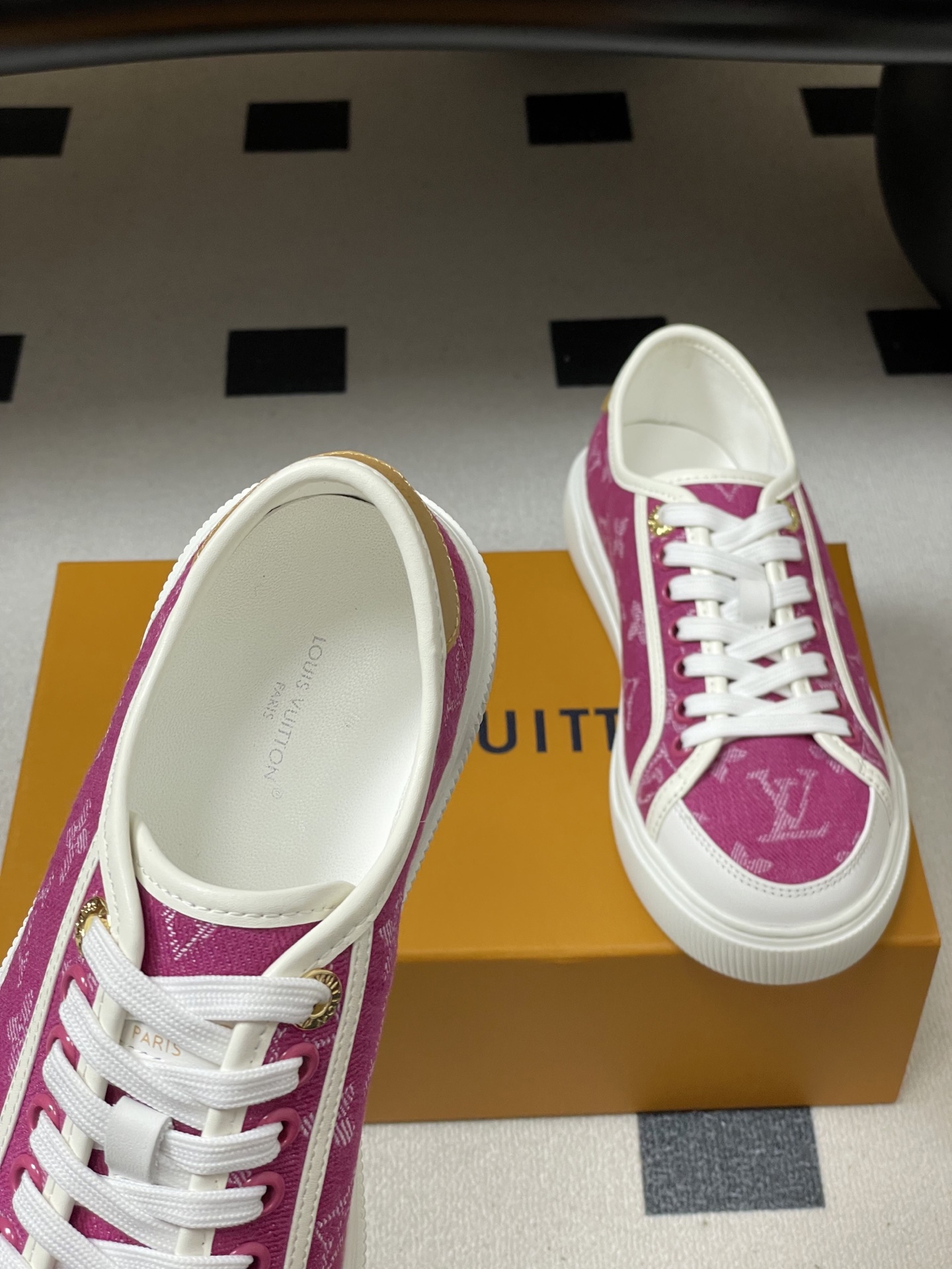 -（配高档飞机盒✈️）2026春夏新款 LOUIS VUITTON 路易威登 Lv Lagoon运动鞋系