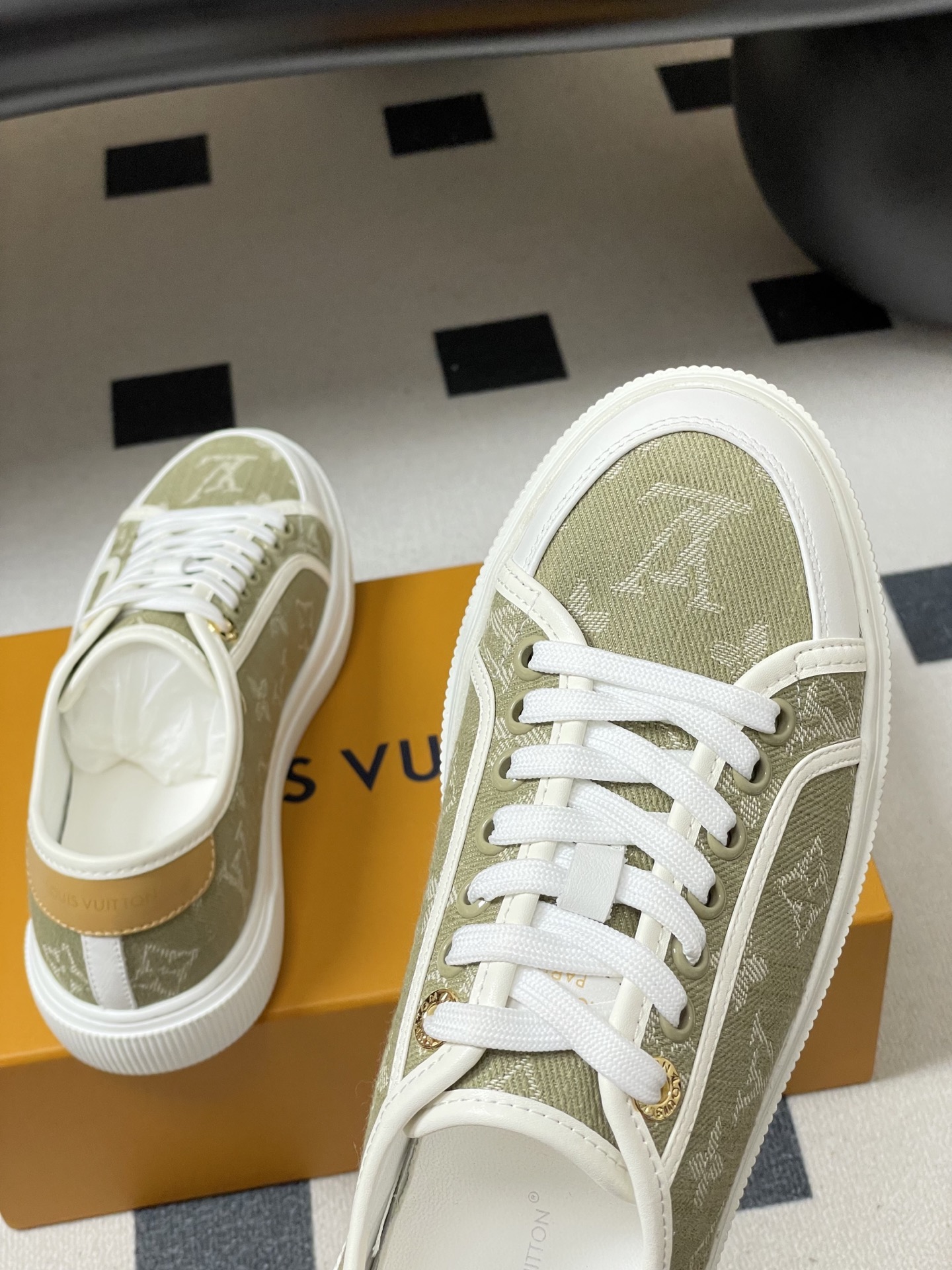 -（配高档飞机盒✈️）2026春夏新款 LOUIS VUITTON 路易威登 Lv Lagoon运动鞋系