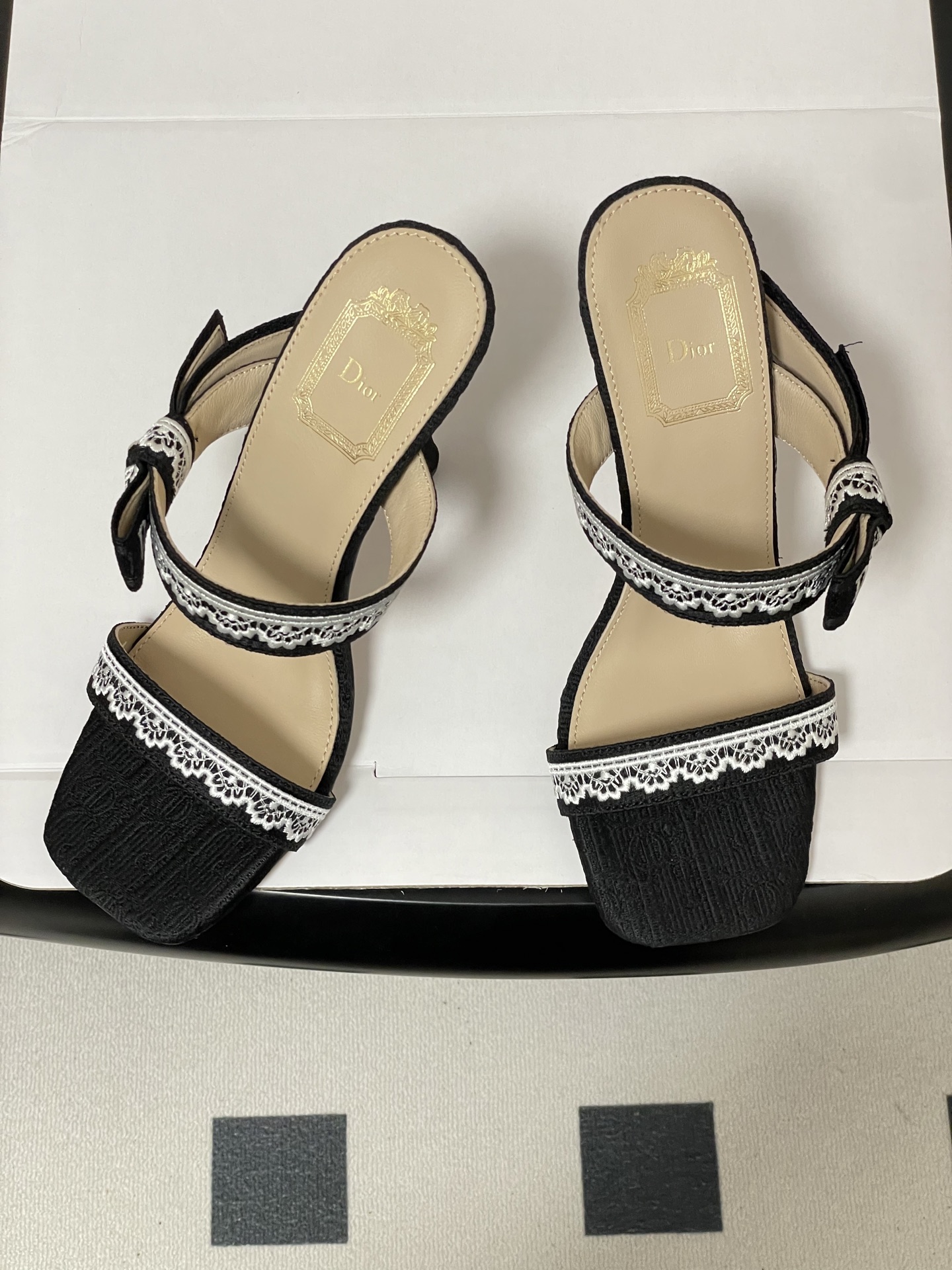 -顶级品质（配高档飞机盒✈️）26ss春夏新款Dior 迪奥 J'Adior 饰带高跟凉鞋 CD 字母刺
