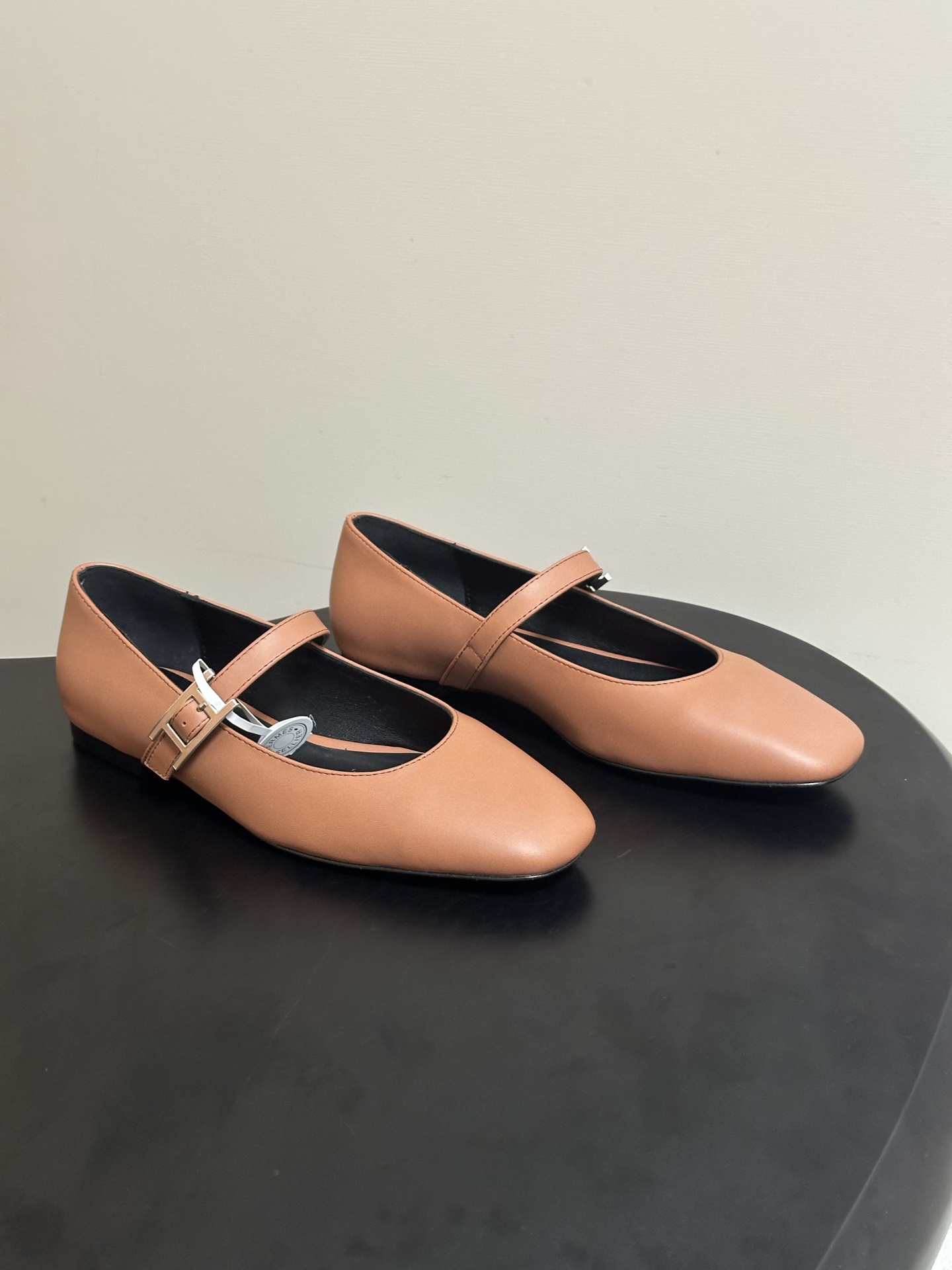 顶级品质Hermes 爱马仕🐎 H家25s早春新款 Jane系列H扣芭蕾舞鞋H字母钻扣玛丽珍平底单鞋小方