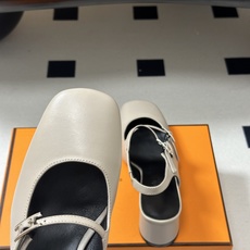 顶级品质Hermes 爱马仕🐎 H家25s早春新款 Jackie系列H扣玛丽珍鞋H字母钻扣二带后空凉鞋高 顶级品质Hermes 爱马仕🐎 H家25s早春新款 Jackie系列H扣玛丽珍鞋H字母钻扣二带后空凉鞋高