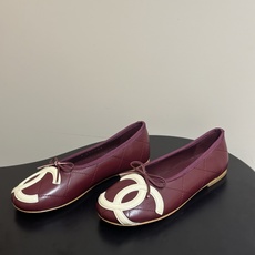 26P春夏新款Chanel 小香中古款康鹏2代真皮底系列芭蕾舞鞋大双C平底单鞋经典蝴蝶结浅口单鞋复古款来 26P春夏新款Chanel 小香中古款康鹏2代真皮底系列芭蕾舞鞋大双C平底单鞋经典蝴蝶结浅口单鞋复古款来