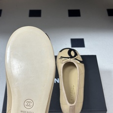 26P春夏新款Chanel 小香中古款康鹏2代真皮底系列芭蕾舞鞋大双C平底单鞋经典蝴蝶结浅口单鞋复古款来 26P春夏新款Chanel 小香中古款康鹏2代真皮底系列芭蕾舞鞋大双C平底单鞋经典蝴蝶结浅口单鞋复古款来