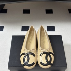 26P春夏新款Chanel 小香中古款康鹏2代真皮底系列芭蕾舞鞋大双C平底单鞋经典蝴蝶结浅口单鞋复古款来 26P春夏新款Chanel 小香中古款康鹏2代真皮底系列芭蕾舞鞋大双C平底单鞋经典蝴蝶结浅口单鞋复古款来