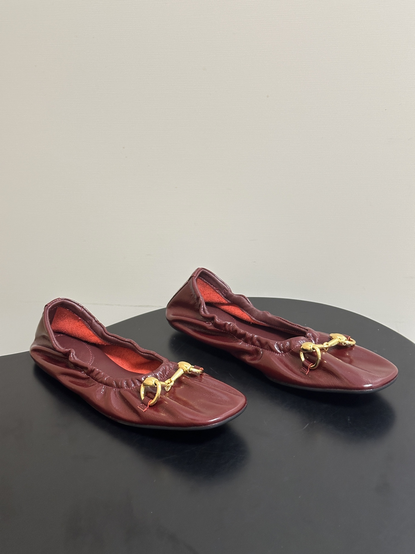 26Ss春夏新款Gucci古驰 Prima系列芭蕾舞鞋经典金属马衔扣松紧带平底跳舞鞋单鞋《Generat