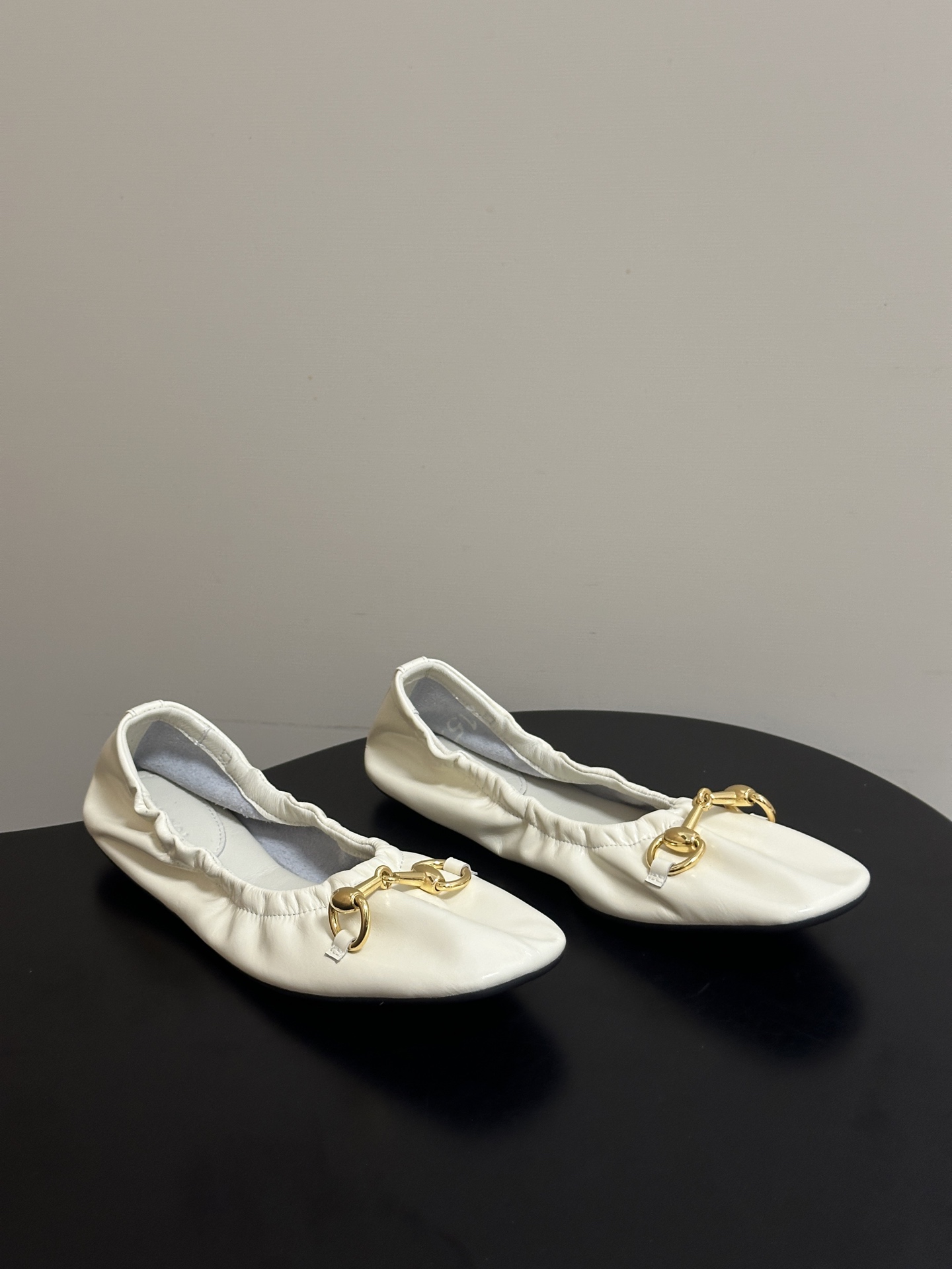 26Ss春夏新款Gucci古驰 Prima系列芭蕾舞鞋经典金属马衔扣松紧带平底跳舞鞋单鞋《Generat
