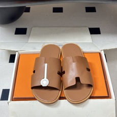 顶级品质(配高档飞机盒✈️)Hermes 爱马仕🐎 H家 Lzmir凉拖鞋系列经典款男士拖鞋 经典H型平 顶级品质(配高档飞机盒✈️)Hermes 爱马仕🐎 H家 Lzmir凉拖鞋系列经典款男士拖鞋 经典H型平