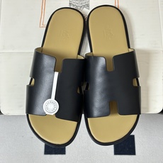 顶级品质(配高档飞机盒✈️)Hermes 爱马仕🐎 H家 Lzmir凉拖鞋系列经典款男士拖鞋 经典H型平 顶级品质(配高档飞机盒✈️)Hermes 爱马仕🐎 H家 Lzmir凉拖鞋系列经典款男士拖鞋 经典H型平