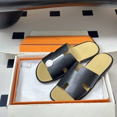 顶级品质(配高档飞机盒✈️)Hermes 爱马仕🐎 H家 Lzmir凉拖鞋系列经典款男士拖鞋 经典H型平 顶级品质(配高档飞机盒✈️)Hermes 爱马仕🐎 H家 Lzmir凉拖鞋系列经典款男士拖鞋 经典H型平