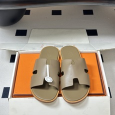顶级品质(配高档飞机盒✈️)Hermes 爱马仕🐎 H家 Lzmir凉拖鞋系列经典款男士拖鞋 经典H型平 顶级品质(配高档飞机盒✈️)Hermes 爱马仕🐎 H家 Lzmir凉拖鞋系列经典款男士拖鞋 经典H型平