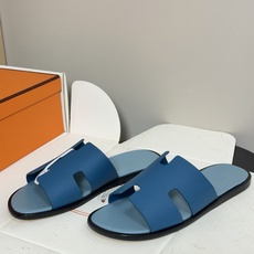 顶级品质(配高档飞机盒✈️)Hermes 爱马仕🐎 H家 Lzmir凉拖鞋系列经典款男士拖鞋 经典H型平 顶级品质(配高档飞机盒✈️)Hermes 爱马仕🐎 H家 Lzmir凉拖鞋系列经典款男士拖鞋 经典H型平