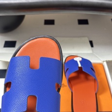 顶级品质(配高档飞机盒✈️)Hermes 爱马仕🐎 H家 Lzmir凉拖鞋系列经典款男士拖鞋 经典H型平 顶级品质(配高档飞机盒✈️)Hermes 爱马仕🐎 H家 Lzmir凉拖鞋系列经典款男士拖鞋 经典H型平