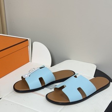 顶级品质(配高档飞机盒✈️)Hermes 爱马仕🐎 H家 Lzmir凉拖鞋系列经典款男士拖鞋 经典H型平 顶级品质(配高档飞机盒✈️)Hermes 爱马仕🐎 H家 Lzmir凉拖鞋系列经典款男士拖鞋 经典H型平