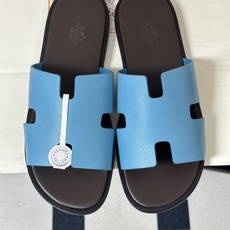 顶级品质(配高档飞机盒✈️)Hermes 爱马仕🐎 H家 Lzmir凉拖鞋系列经典款男士拖鞋 经典H型平 顶级品质(配高档飞机盒✈️)Hermes 爱马仕🐎 H家 Lzmir凉拖鞋系列经典款男士拖鞋 经典H型平