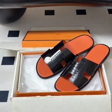 顶级品质(配高档飞机盒✈️)Hermes 爱马仕🐎 H家 Lzmir凉拖鞋系列经典款男士拖鞋 经典H型平 顶级品质(配高档飞机盒✈️)Hermes 爱马仕🐎 H家 Lzmir凉拖鞋系列经典款男士拖鞋 经典H型平