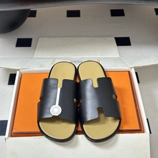 顶级品质(配高档飞机盒✈️)Hermes 爱马仕🐎 H家 Lzmir凉拖鞋系列经典款男士拖鞋 经典H型平 顶级品质(配高档飞机盒✈️)Hermes 爱马仕🐎 H家 Lzmir凉拖鞋系列经典款男士拖鞋 经典H型平