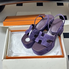 顶级品质(配高档飞机盒✈️)Hermes 爱马仕🐎 Jam30凉鞋系列 H家粗跟凉鞋 H 鞋面防水台高跟 顶级品质(配高档飞机盒✈️)Hermes 爱马仕🐎 Jam30凉鞋系列 H家粗跟凉鞋 H 鞋面防水台高跟