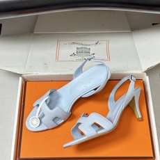 顶级品质(配高档飞机盒✈️)Hermes 爱马仕🐎 Joy凉鞋系列 H家经典款 细跟后扣带凉鞋手掌纹H鞋 顶级品质(配高档飞机盒✈️)Hermes 爱马仕🐎 Joy凉鞋系列 H家经典款 细跟后扣带凉鞋手掌纹H鞋