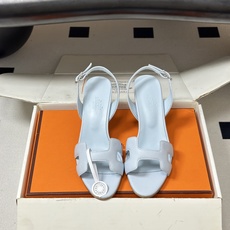 顶级品质(配高档飞机盒✈️)Hermes 爱马仕🐎 Joy凉鞋系列 H家经典款 细跟后扣带凉鞋手掌纹H鞋 顶级品质(配高档飞机盒✈️)Hermes 爱马仕🐎 Joy凉鞋系列 H家经典款 细跟后扣带凉鞋手掌纹H鞋