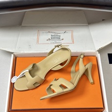 顶级品质(配高档飞机盒✈️)Hermes 爱马仕🐎 Joy凉鞋系列 H家经典款 细跟后扣带凉鞋手掌纹H鞋 顶级品质(配高档飞机盒✈️)Hermes 爱马仕🐎 Joy凉鞋系列 H家经典款 细跟后扣带凉鞋手掌纹H鞋