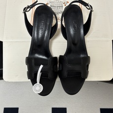 顶级品质(配高档飞机盒✈️)Hermes 爱马仕🐎 Joy凉鞋系列 H家经典款 细跟后扣带凉鞋手掌纹H鞋 顶级品质(配高档飞机盒✈️)Hermes 爱马仕🐎 Joy凉鞋系列 H家经典款 细跟后扣带凉鞋手掌纹H鞋
