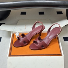 顶级品质(配高档飞机盒✈️)Hermes 爱马仕🐎 Joy凉鞋系列 H家经典款 细跟后扣带凉鞋手掌纹H鞋 顶级品质(配高档飞机盒✈️)Hermes 爱马仕🐎 Joy凉鞋系列 H家经典款 细跟后扣带凉鞋手掌纹H鞋