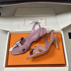 顶级品质(配高档飞机盒✈️)Hermes 爱马仕🐎 Joy凉鞋系列 H家经典款 细跟后扣带凉鞋手掌纹H鞋 顶级品质(配高档飞机盒✈️)Hermes 爱马仕🐎 Joy凉鞋系列 H家经典款 细跟后扣带凉鞋手掌纹H鞋